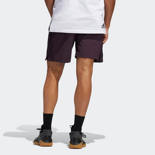 阿迪达斯官网 adidas HARDEN SHORT 男装篮球短运动裤FR5796 紫 A/2XL(185/96A)