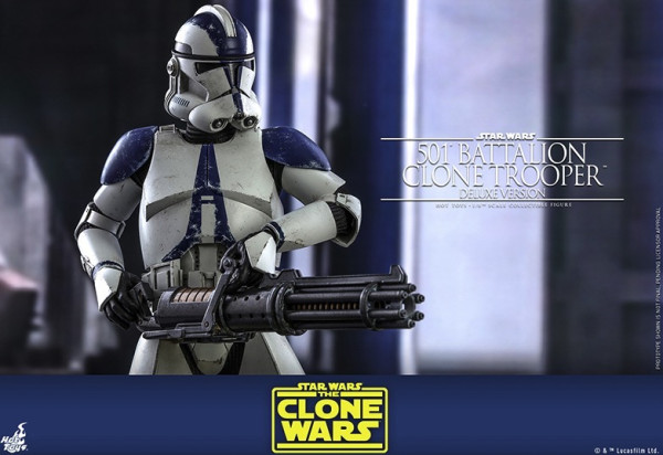 hottoys星球大战501军团克隆人士兵16人偶普通豪华版