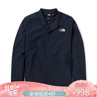 TheNorthFace北面防风夹克男户外舒适防风上新|4CLM RG1/蓝色 XL