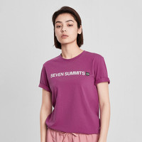 TheNorthFace北面短袖T恤情侣款户外舒适透气上新|4NDF ZDN/紫色 XXL