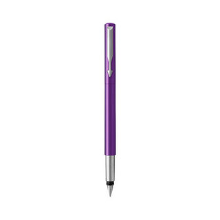 PARKER 派克 钢笔 Vector威雅系列 紫色白夹 F尖 单支装