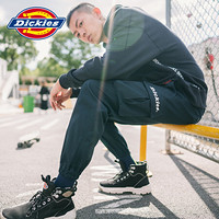 Dickies 字母印花多袋束口慢跑裤运动长裤 休闲裤男 工装裤男 情侣裤DK007069 海军蓝 28