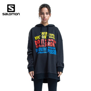 萨洛蒙（Salomon）情侣款卫衣RIHANNA HOODIE W 黑色206028 M