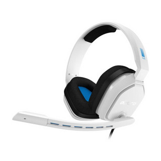 logitech 罗技 Astro A10 耳罩式头戴式有线耳机 白色 3.5mm