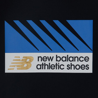 New Balance NB官方2020新款男款AMT03507T恤休闲时尚T恤logo印花短袖 BK AMT03507 L