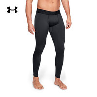 安德玛官方UA ColdGear男子运动紧身裤Under Armour1320812 黑色001 S