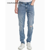 CK JEANS 2020秋冬新款 男装合体楔形版牛仔裤CKJ059 J315498 1A4-蓝色 32