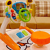 宝丽儿童方向盘玩具宝宝开车玩具男孩仿真模拟驾驶室益智1-3-6岁
