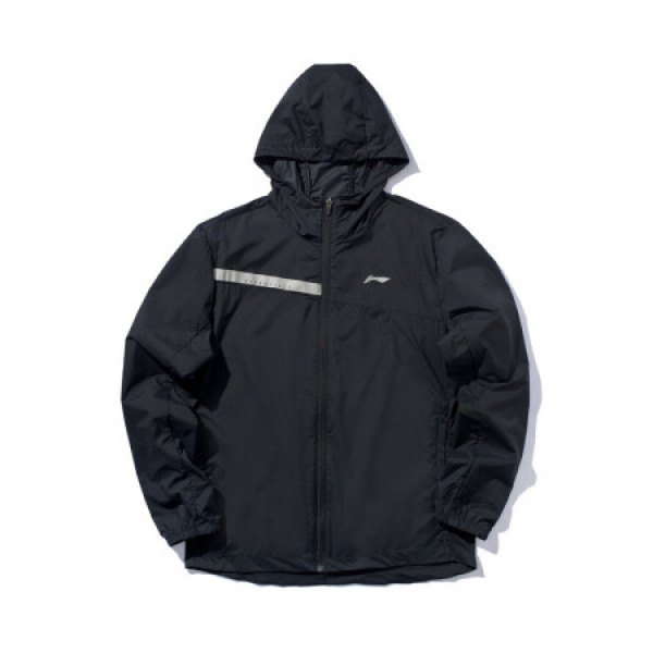 李宁官网外套风衣男士修身运动训练系列男子健身运动服男装afdp087