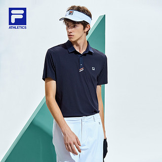 FILA ATHLETICS 斐乐男子短袖POLO衫2020夏季新款专业运动短POLO