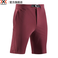 X-BIONIC XPM-20600 男款商务弹力修身短裤 XBIONIC 酒红色 XL