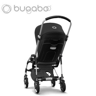 BUGABOO BEE5 博格步轻便双向 一体折叠 可坐可躺婴儿推车 银架冷色篷 黑篷黑座黑把黑轮