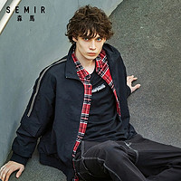 Semir 森马 13059081010 男士拼接外套