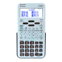 夏普(SHARP)EL-W82CN-BL 函数计算器科学多功能计算器 蓝色