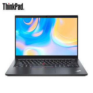 联想ThinkPad E14锐龙版(1TCD)2020新款 轻薄笔记本电脑(7nm 6核R5 16G双通道 512GSSD 双面金属 FHD)黑