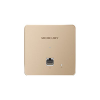 MERCURY 水星网络 MIAP1200GP 双频1200M 千兆分布式无线AP Wi-Fi 5 香槟金