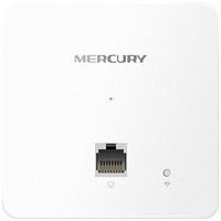 水星（Mercury）1200M千兆无线AP面板套装 企业级全屋WiFi别墅大户型覆盖 poe路由器 千兆面板AP