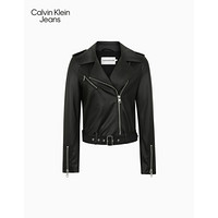 CK JEANS 2020秋冬新款 女装街头颓酷系列夹克外套 J214986 BEH-黑色 XS