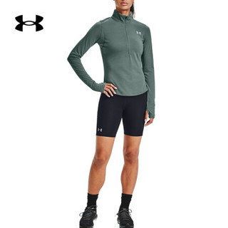 安德玛官方UA Streaker女子1/2拉链运动长袖T恤Under Armour1326502 蓝色424 S