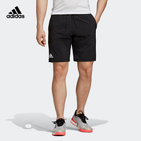 阿迪达斯官方 adidas CLUB SW SHORT 9 男子网球短裤DU0881 黑 A/L(180/86A)