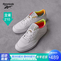 Reebok锐步 运动经典CLUB C 85男女低帮休闲鞋FX4771 FX4771_白色 36