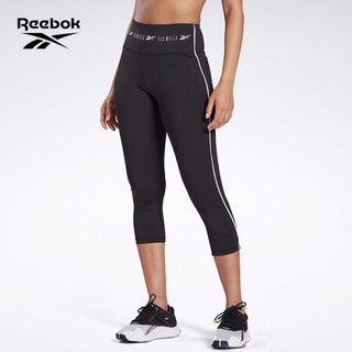 Reebok锐步健身 莱美Cindy范丽娜同款 女子紧身裤GE1006 GE1006_黑色 A/XS