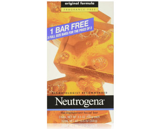 Neutrogena 露得清 透明洗脸皂 100g