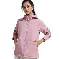 诺诗兰（NORTHLAND）2020秋冬情侣外套户外风雪外套 保暖软壳外套男女款 蕾粉色（女） 160