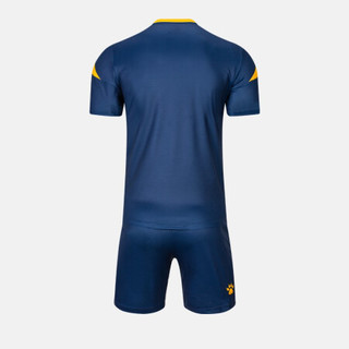 KELME卡尔美 男士足球服训练撞色比寒组队服支持团购定制 深蓝色 S
