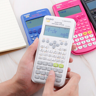 卡西欧（CASIO） FX-82ES PLUS A - 2 学生考试专业函数科学计算器 臻红 fx-82ES PLUS 厂供