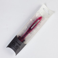 慕那美（monami）02099-56 透明彩色小钢笔0.5mm学生用练字书写钢笔套装 浅紫色