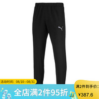 PUMA彪马男款卫裤运动裤长裤直筒修身853447 Cotton Black L