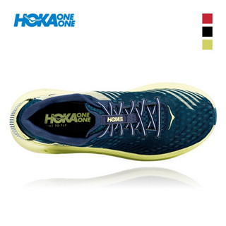 HOKA ONE ONE男林康缓震公路跑步鞋Rincon透气轻量舒适运动鞋 深水鸭绿/绿黄色 US 10.5 /285mm