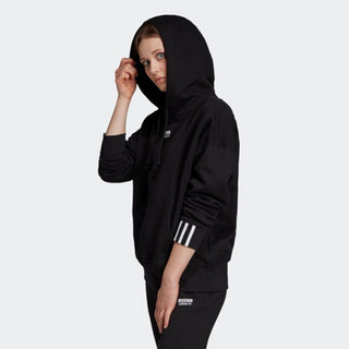 阿迪达斯官网 adidas 三叶草 HOODIE 女装运动套头衫ED5848 如图 36