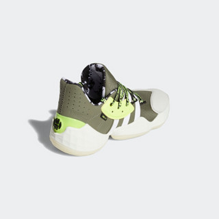 adidas 阿迪达斯 Harden Vol.4 男士篮球鞋 黑/白/荧光绿