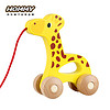 拖拉小动物 推拉动物小车儿童学步车 户玩具小车3-6周岁-长颈鹿