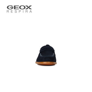 GEOX/健乐士男鞋春夏透气经典时尚休闲商务正装皮鞋单鞋U927CA