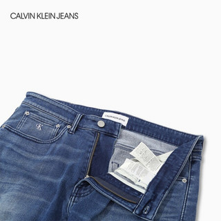 CK JEANS 2020秋冬 男装运动楔形板牛仔裤CK JEANS056 J316245 1A4-深蓝色 29