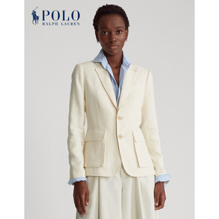 Ralph Lauren/拉夫劳伦女装 2020年秋季双纽扣西装外套21719 100-白色 0