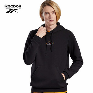 Reebok锐步男女休闲连帽卫衣典猫和老鼠系列经典宽松套头衫GJ0473 GJ0473_黑色 A/L