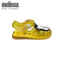 mini Melissa梅丽莎春季迪士尼合作款小童凉鞋女32499 黄色/白色 内长15.5cm