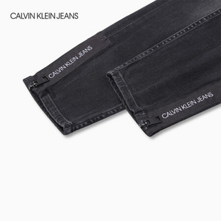 CK JEANS 2020秋冬 女装中腰紧身版牛仔裤CK JEANS011 J214656 1BY-黑色 28