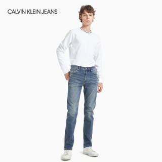 CK JEANS 2020秋冬新款 男装修身合体版牛仔裤CKJ026 J316288 1BJ-牛仔蓝 34