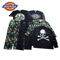 【联名款】Dickies衬衫夹克 Dickies×MastermindJAPAN 设计师款 合作款衬衫夹克 DK006990 军绿迷彩 M