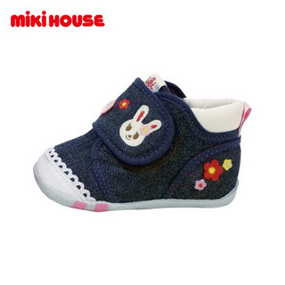 MIKIHOUSE2020新款学步鞋男女儿童童鞋日本制新款一段学步鞋11-9305-975 红色 12CM