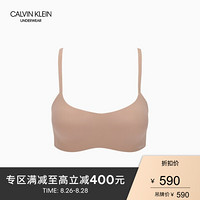 CK UNDERWEAR   女士无钢圈抹胸式透气文胸 QF5681AD 9XV-肉色 36C