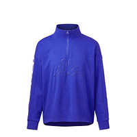 KAPPA卡帕 男款串标套头衫运动卫衣休闲宽松长袖外套K0912WT38D 海蓝色-868 XXL