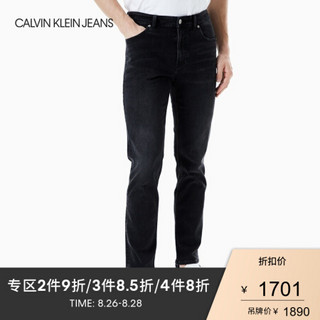 CK JEANS  男装 中低腰潮流紧身牛仔裤CKJ027 J312938 911-蓝色 30