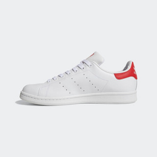 adidas Originals stan smith 中性运动板鞋 M20326 白/红