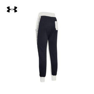 安德玛官方UA Terry女童运动长裤Under Armour1351762 白色112 童L